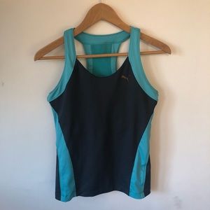 PUMA tank top with built in sports bra